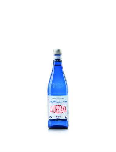 Вода негазированная LAURETANA стекло 0,5л