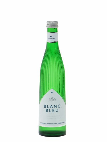Вода лечебная газированная BLANC BLEU стекло 0,5л
